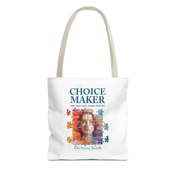 Inspirational Tote Bag, Choice Maker Tote, Motivational Bag, Personalized Gift, Daily Use Tote, DeAnna Keith Design - Image 13