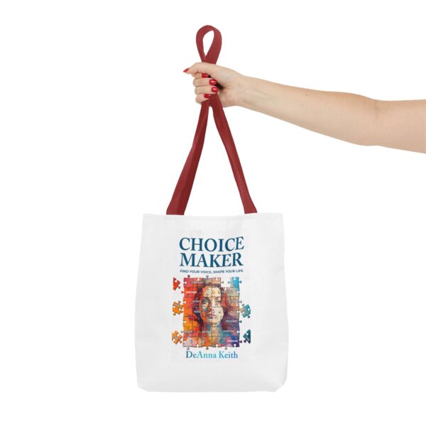 Inspirational Tote Bag, Choice Maker Tote, Motivational Bag, Personalized Gift, Daily Use Tote, DeAnna Keith Design - Image 8