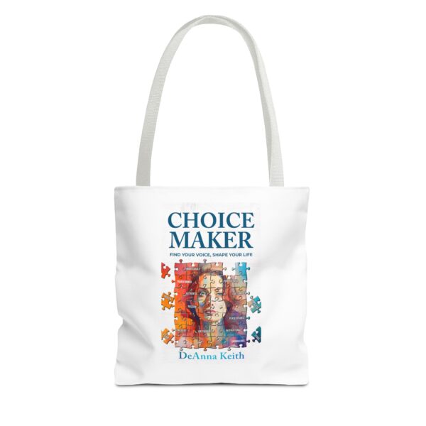 Inspirational Tote Bag, Choice Maker Tote, Motivational Bag, Personalized Gift, Daily Use Tote, DeAnna Keith Design - Image 9