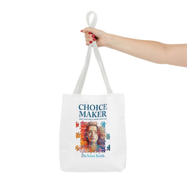 Inspirational Tote Bag, Choice Maker Tote, Motivational Bag, Personalized Gift, Daily Use Tote, DeAnna Keith Design - Image 12