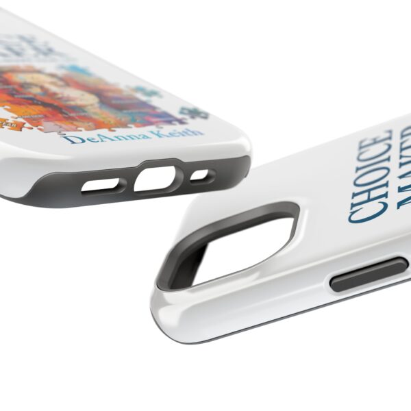 Choice Maker Magnetic Phone Case - Inspirational Gift, Puzzle Design, Motivational Accessory, Perfect for Book Lovers, Phone Protection - Image 3
