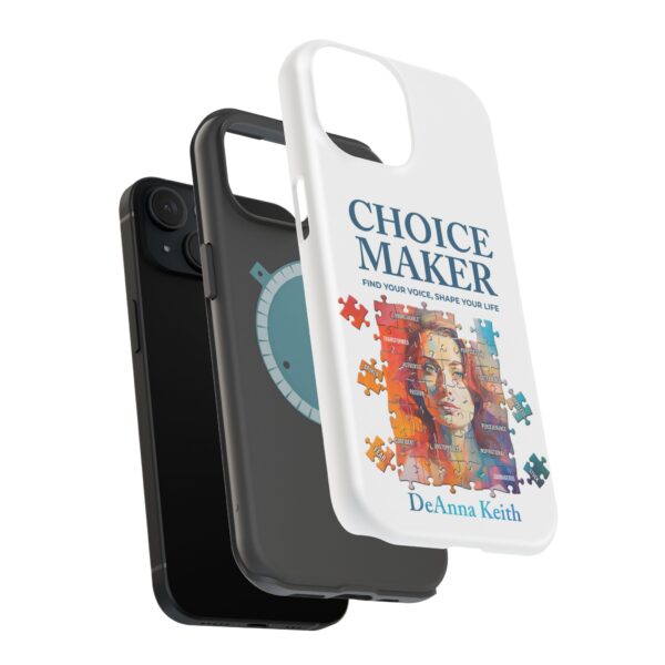 Choice Maker Magnetic Phone Case - Inspirational Gift, Puzzle Design, Motivational Accessory, Perfect for Book Lovers, Phone Protection - Image 8
