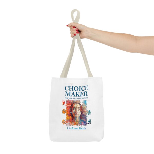 Inspirational Tote Bag, Choice Maker Tote, Motivational Bag, Personalized Gift, Daily Use Tote, DeAnna Keith Design - Image 16