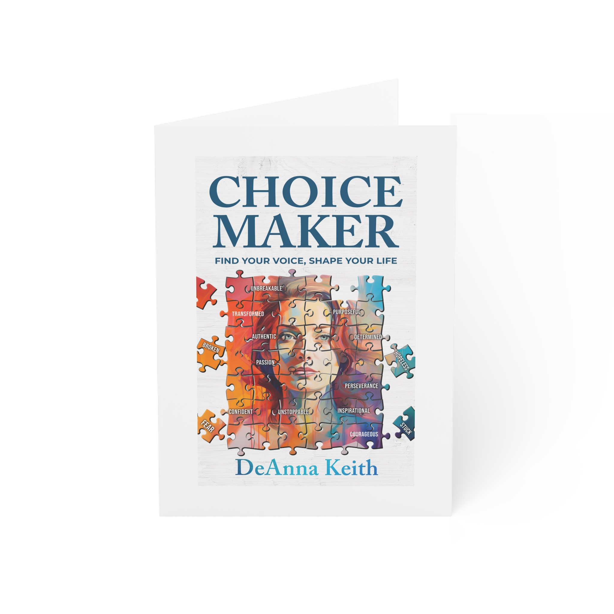 Inspirational Greeting Cards - Choice Maker Collection, Motivational Cards for Encouragement, Life Choices, Unique Gifts, Affirmation Notes