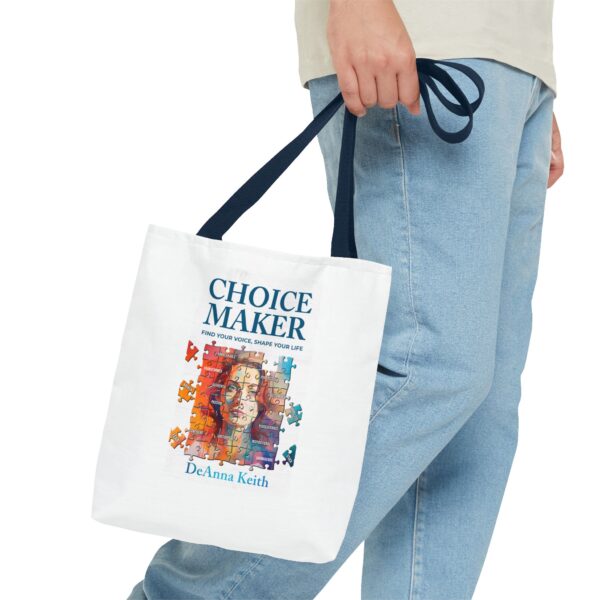 Inspirational Tote Bag, Choice Maker Tote, Motivational Bag, Personalized Gift, Daily Use Tote, DeAnna Keith Design - Image 19