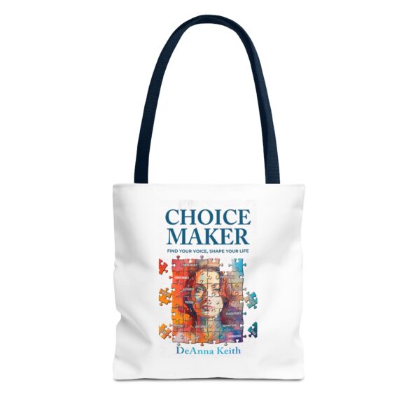 Inspirational Tote Bag, Choice Maker Tote, Motivational Bag, Personalized Gift, Daily Use Tote, DeAnna Keith Design - Image 17